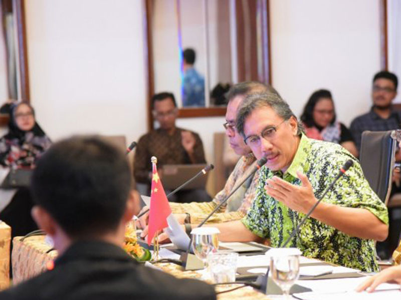 Deputi Bidang Koordinasi Infrastruktur Kemenko Kemaritiman Ridwan Djamaludin.