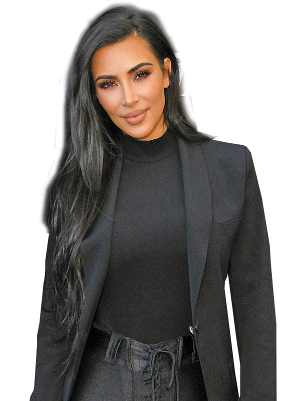 Kim Kardashian West.