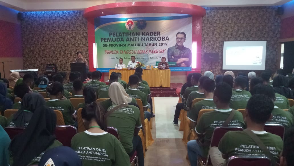 200 Pemuda Maluku Ikuti Pelatihan Kader Antinarkoba