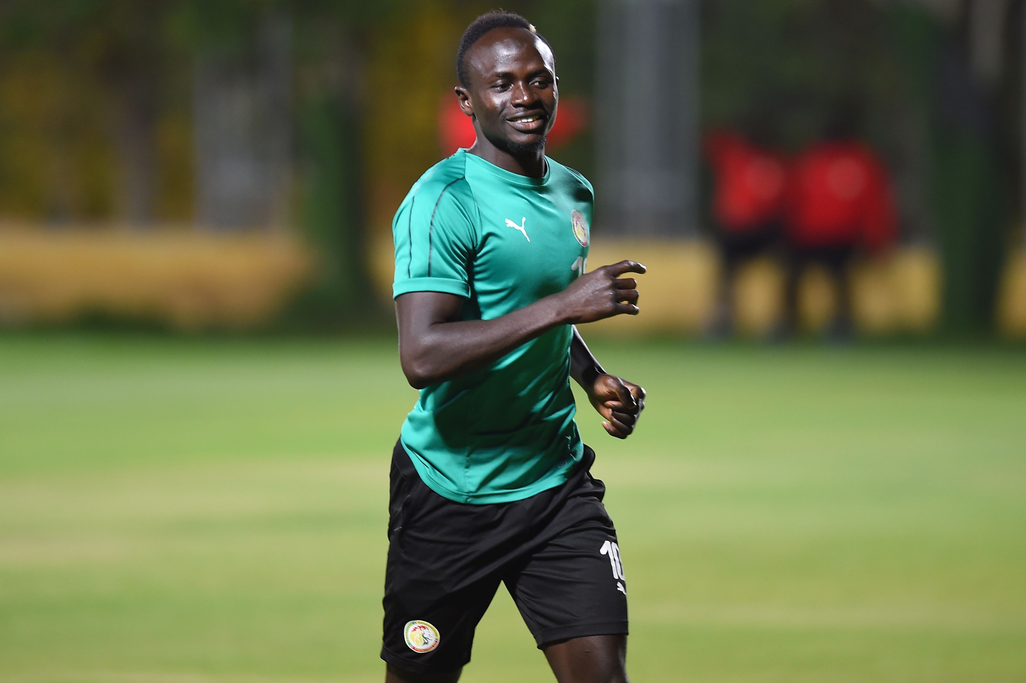 Pemain depan Senegal Sadio Mane