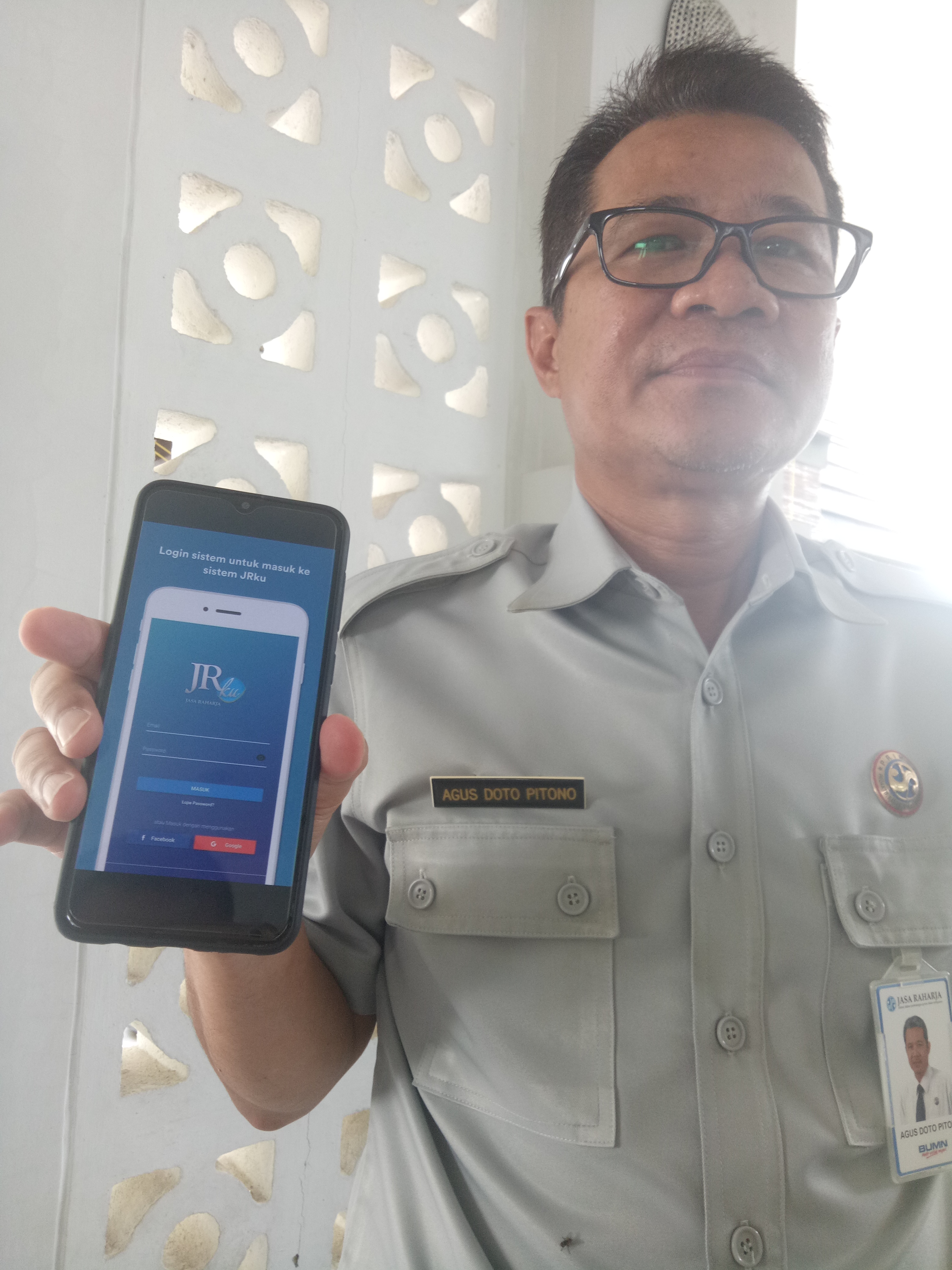 Kepala jasa raharja Babel perkenalkan aplikasi JRku