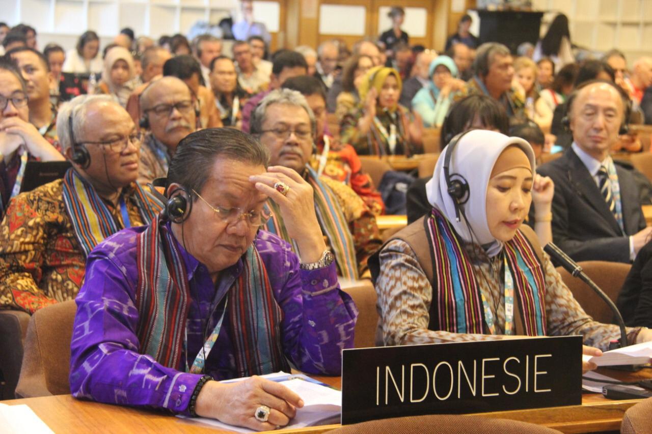 Delegasi Indonesia dalam The 31st session of the Man and the Biosphere (MAB) Programme International Coordinating Council di Prancis