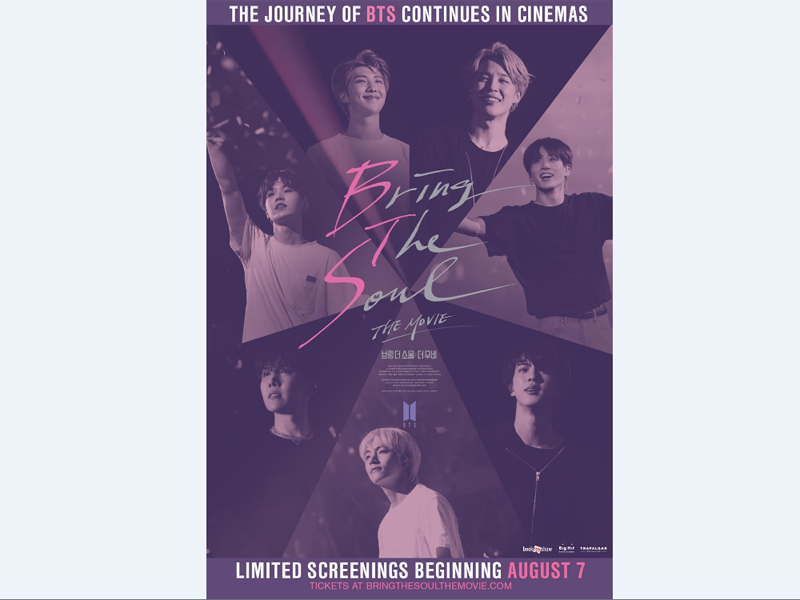 Poster film ketiga BTS, Bring The Soul: The Movie 