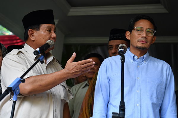 Prabowo Subianto-Sandiaga Uno