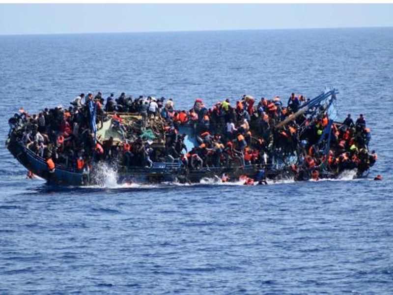 Ilustrasi Kapal yang mengangkut imigran asal Venezuela.