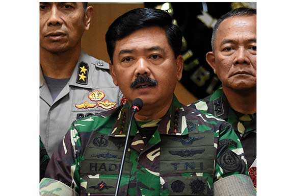 Panglima TNI Marsekal TNI Hadi Tjahjanto