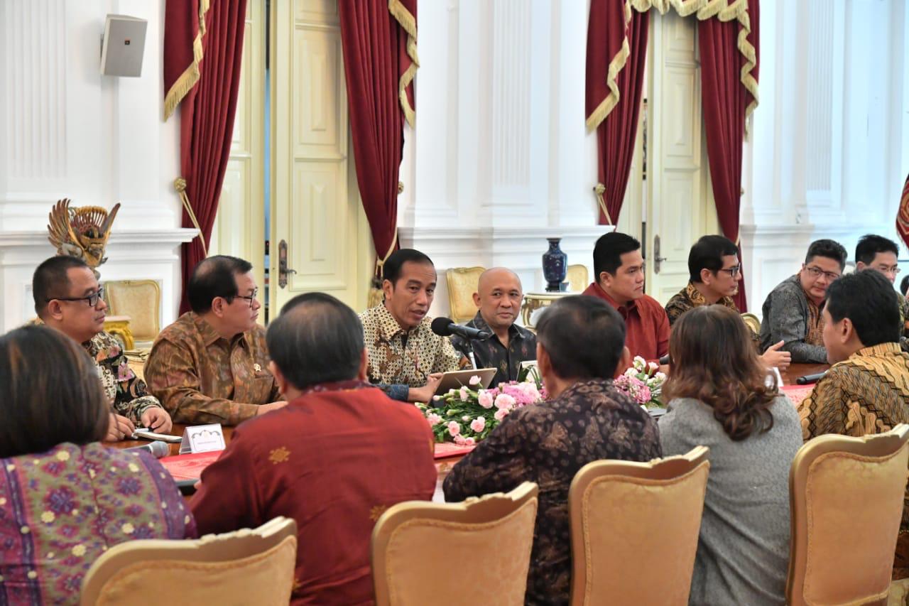 Pertemuan Presiden dengan Apindo