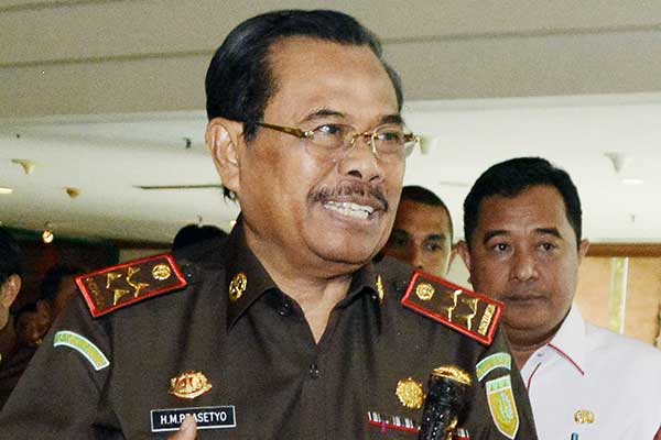 Jaksa Agung HM Prasetyo.