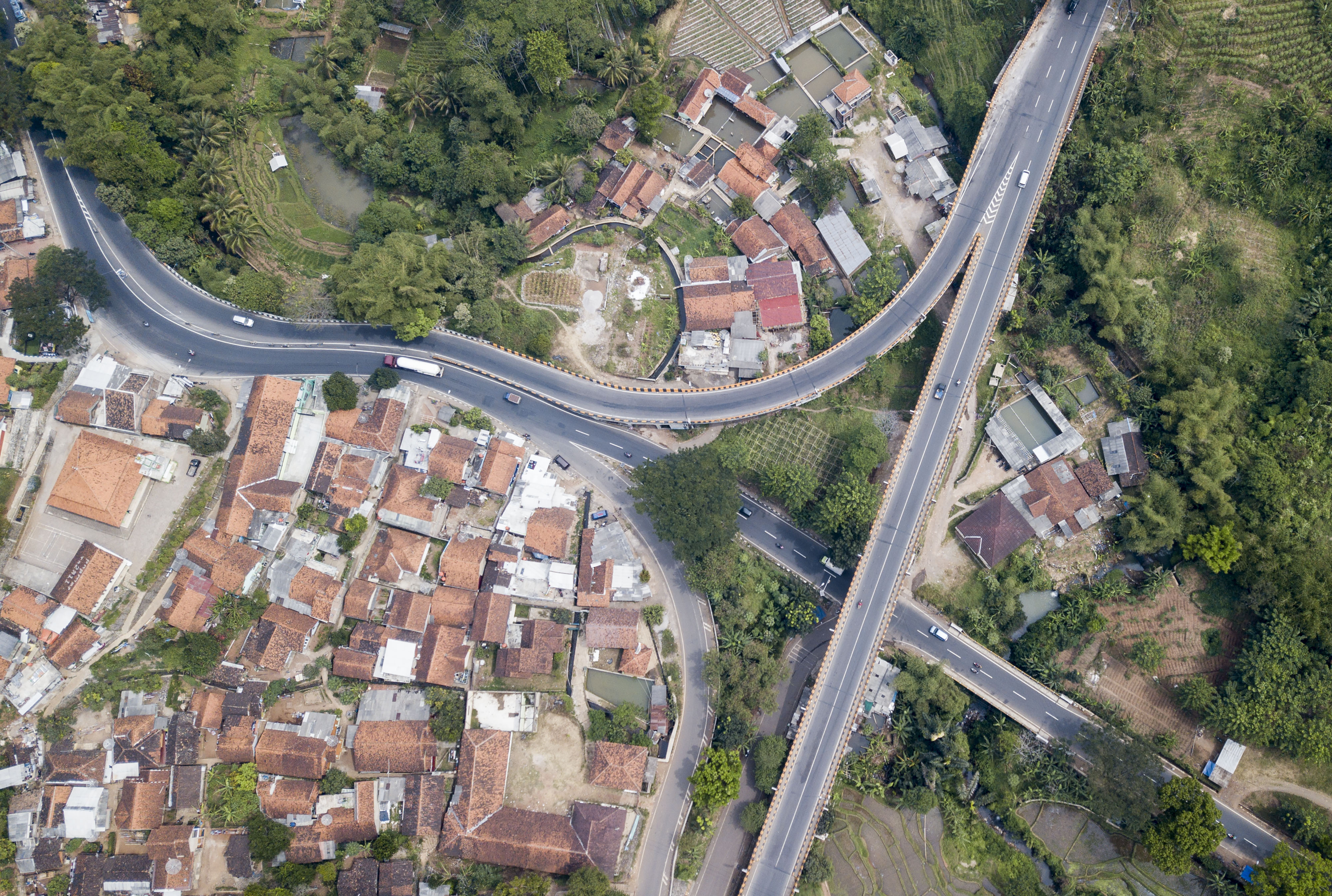 Arus mudik di jalur selatan, Nagrek, Jawa Barat