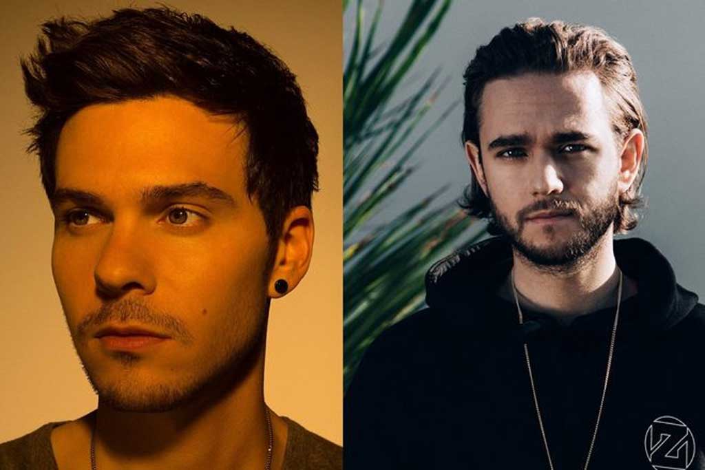 Matthew Koma (kiri) dan Zedd (kanan)