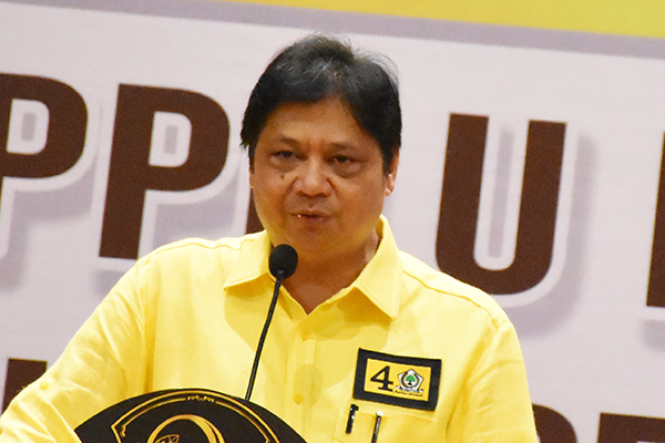Ketua Umum Partai Golkar Airlangga Hartanto 