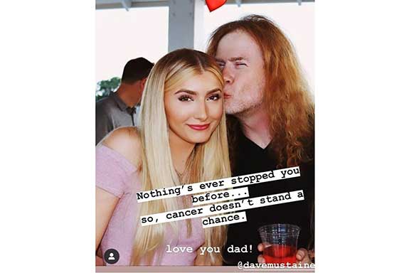 Dave Mustaine vokalis dan gitaris Megadeth