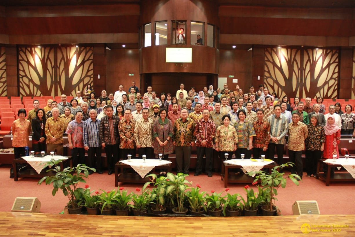 MWA UI hadir dalam Sidang Terbuka Majelis Wali Amanat UI di Depok mendengar pidato pertanggungjawaban Rektor UI Muhammad Anis