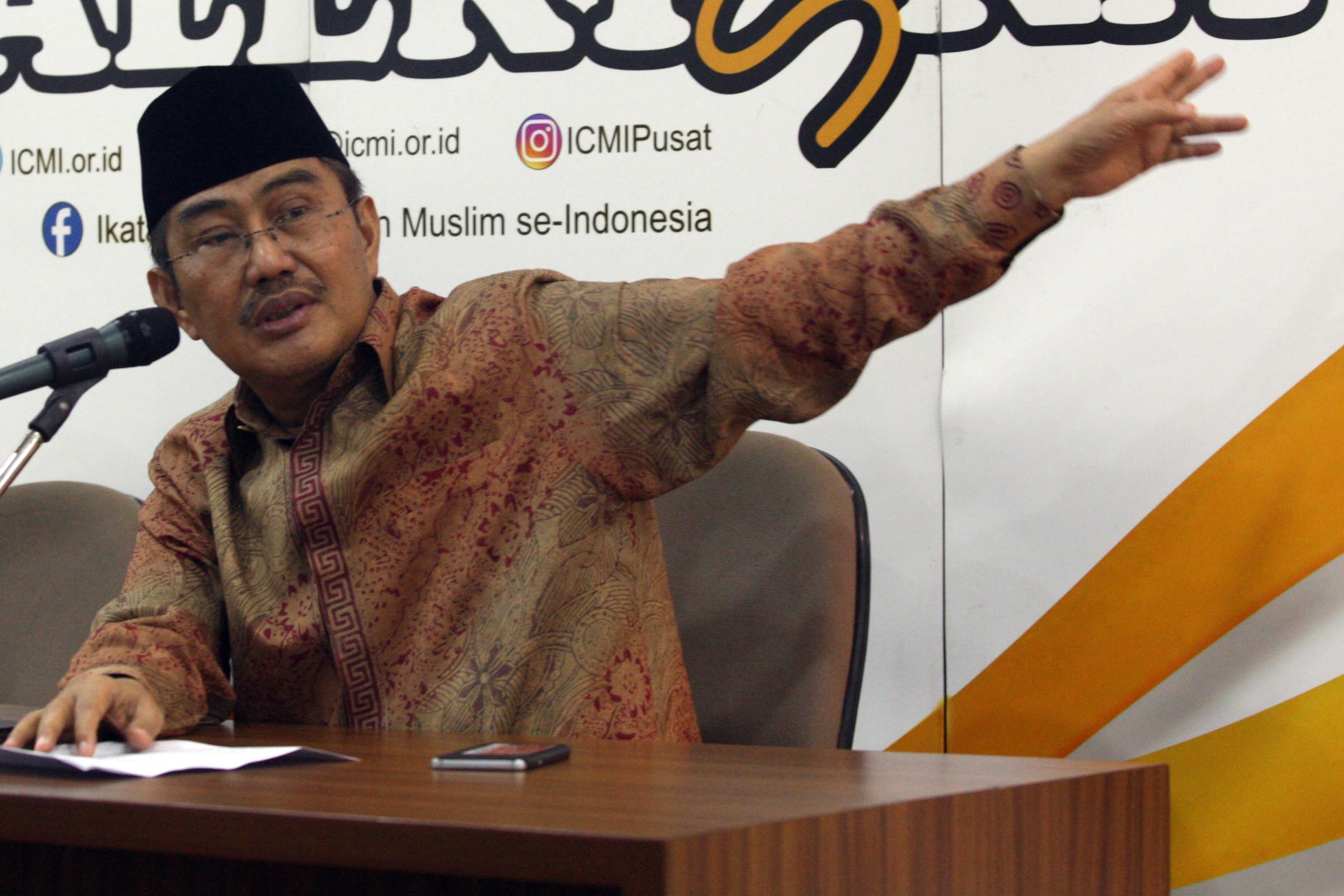 Ketua Umum ICMI Jimly Asshiddiqie