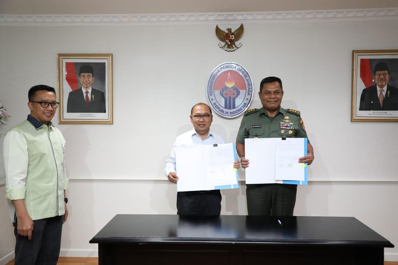 Saksikan Penandatanganan MoU dengan 3 Cabor, Menpora Harap Pelatnas Segera Berjalan