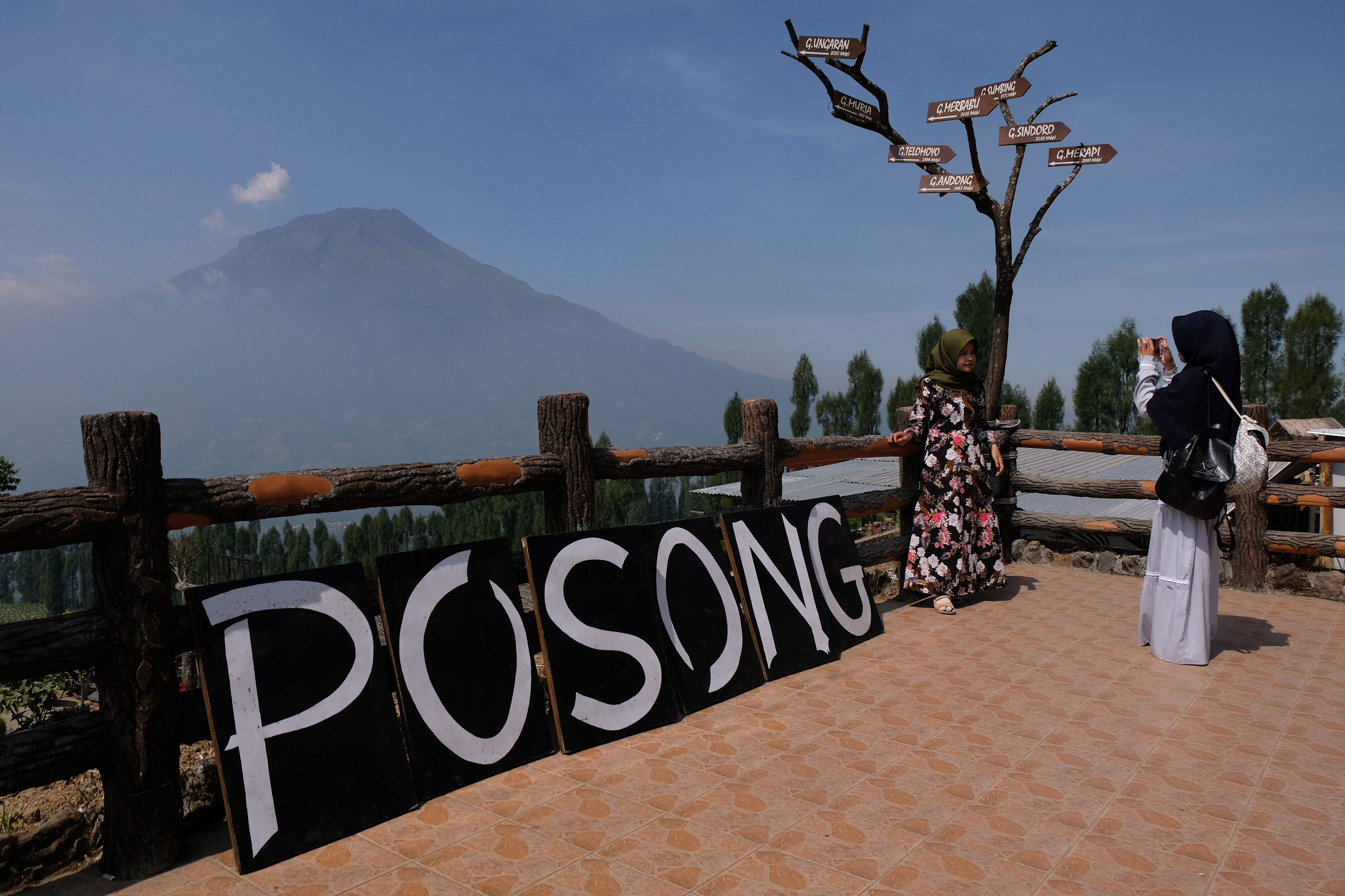 ilustrasi wisata alam