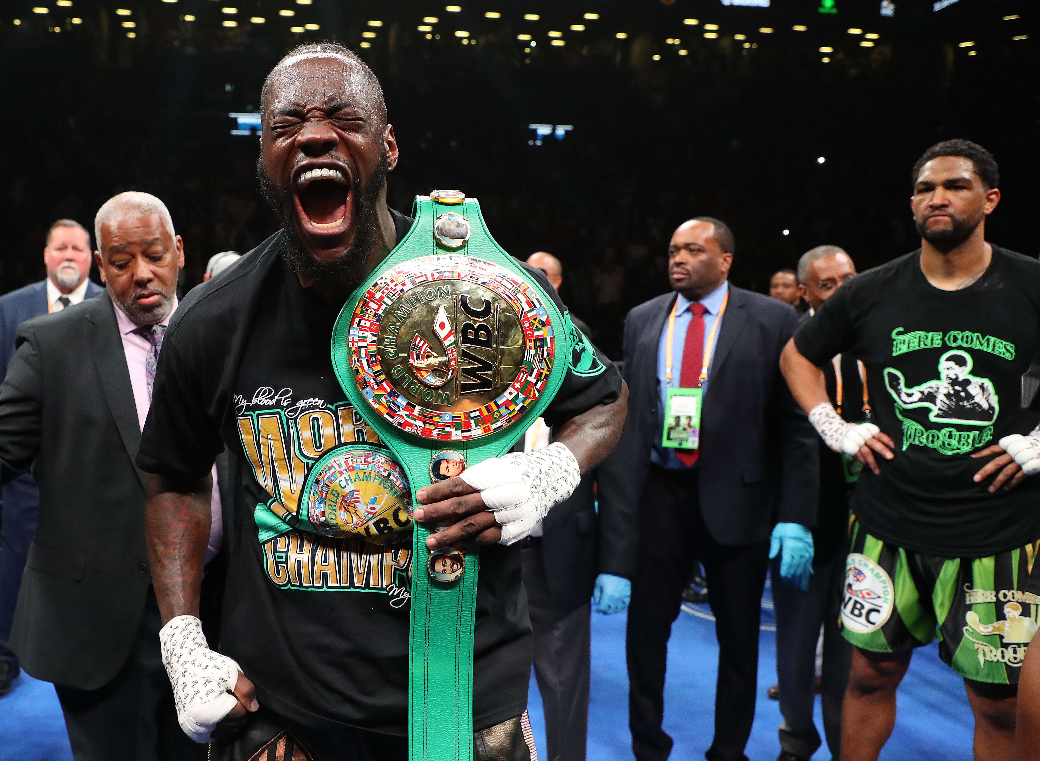  Pemegang gelar kelas berat WBC Deontay Wilder 