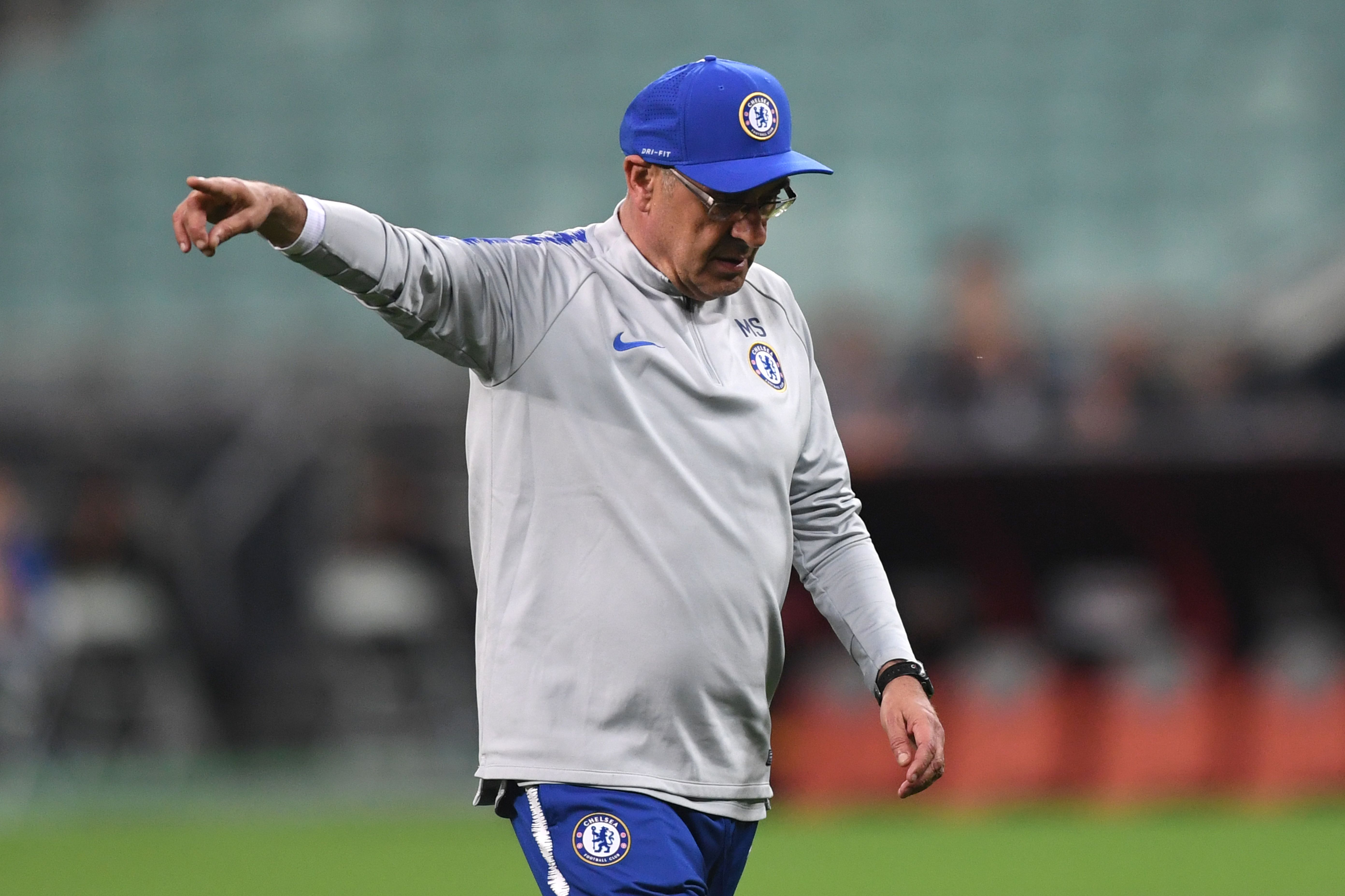 Pelatih Chelsea, Maurizio Sarri.