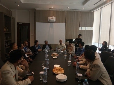 Kunjungan Pemuda Muhammadiyah ke kantor Media Group