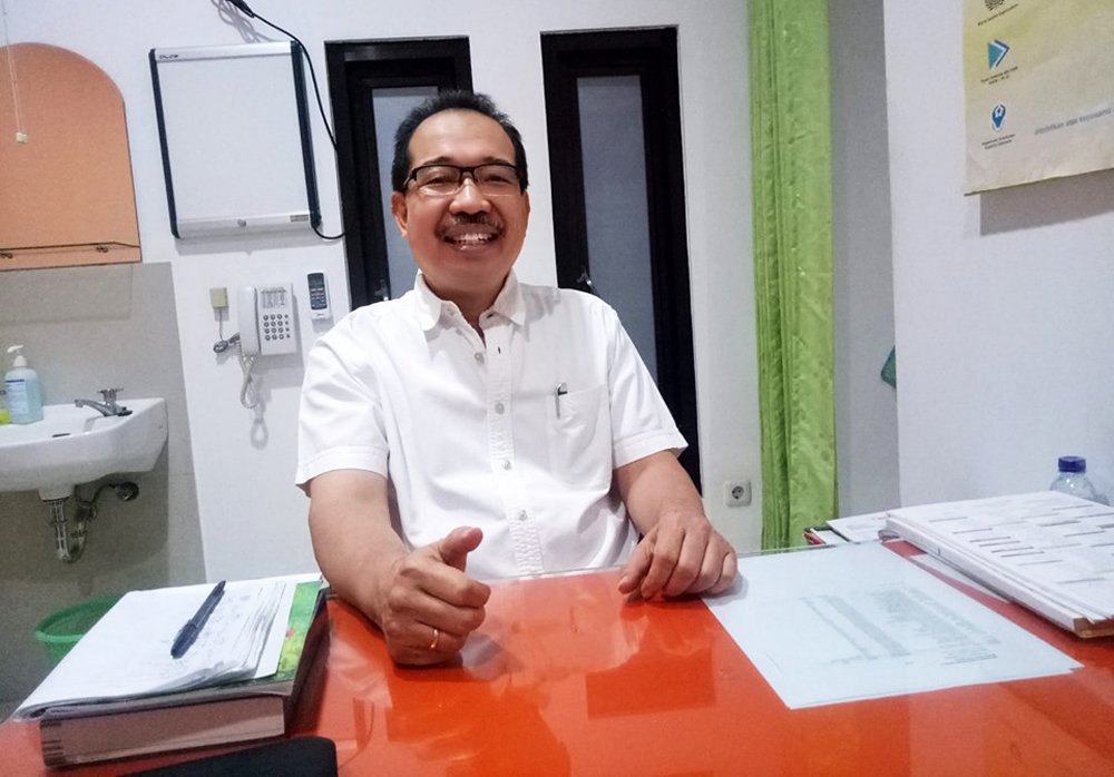 Pemerhati Rabies yang juga Satuan Medis Fungsional Penyakit Dalam RSUD TC Hillers Maumere, Sikka Nusa Tenggara Timur (NTT), Asep Purnama. 