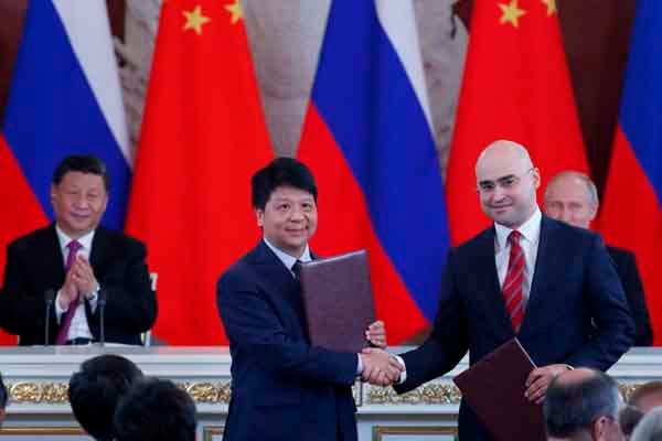 Huawei teken kesepakatan dengan Rusia