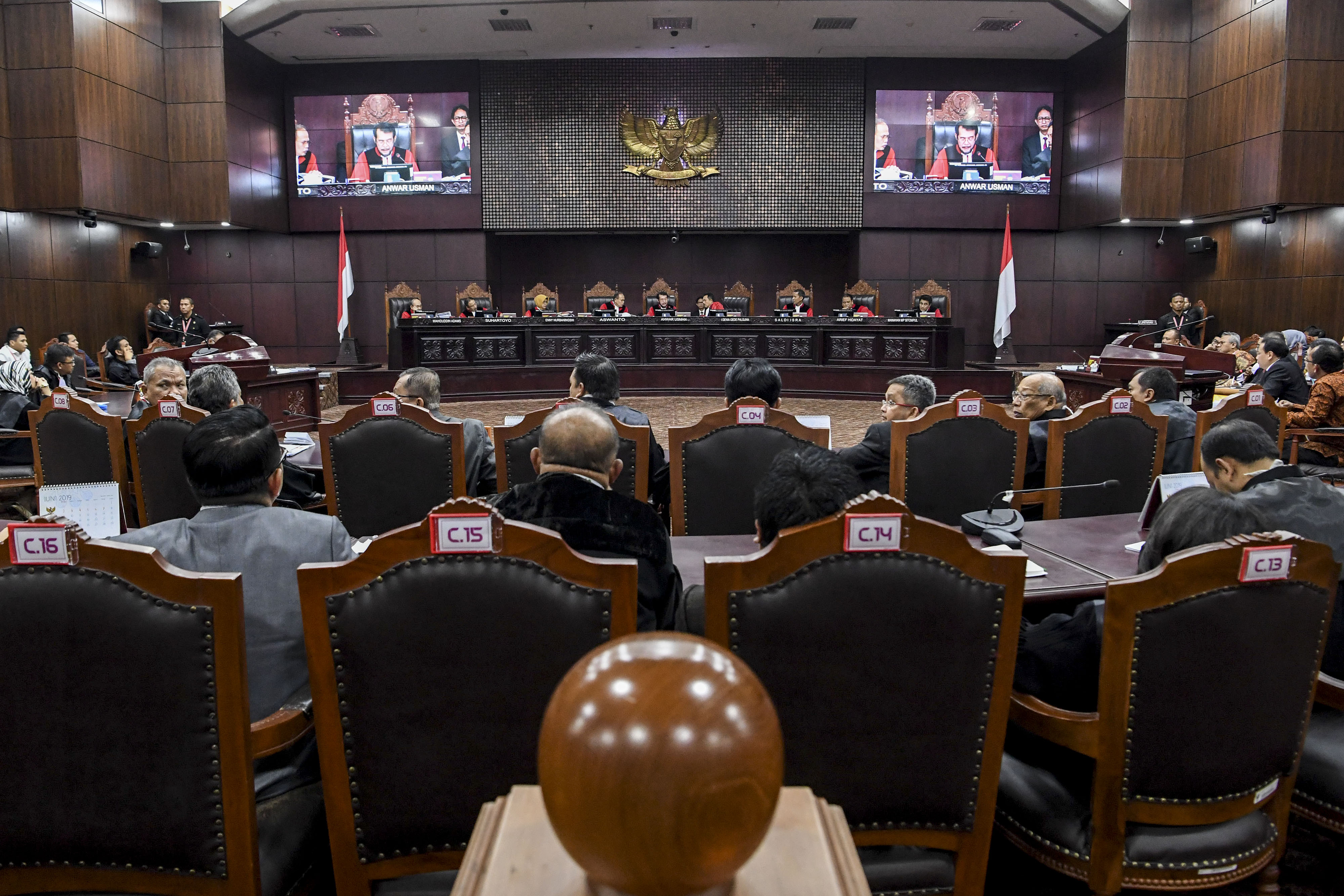 sidang lanjutan PHPU Pilpres 2019 di MK