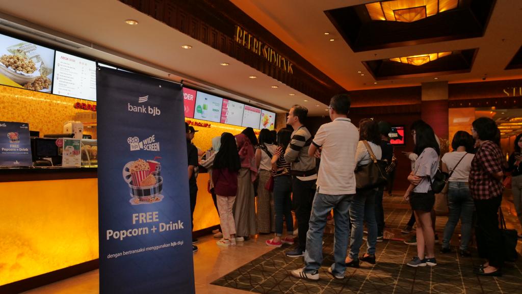 bjb Wide Sreen  mengajak masyarakat  menyaksikan film Men in Black: International, di  XXI Plaza Senayan, Sabtu (22/6)