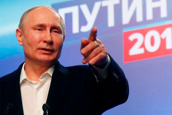 Presiden Rusia Vladimir Putin.