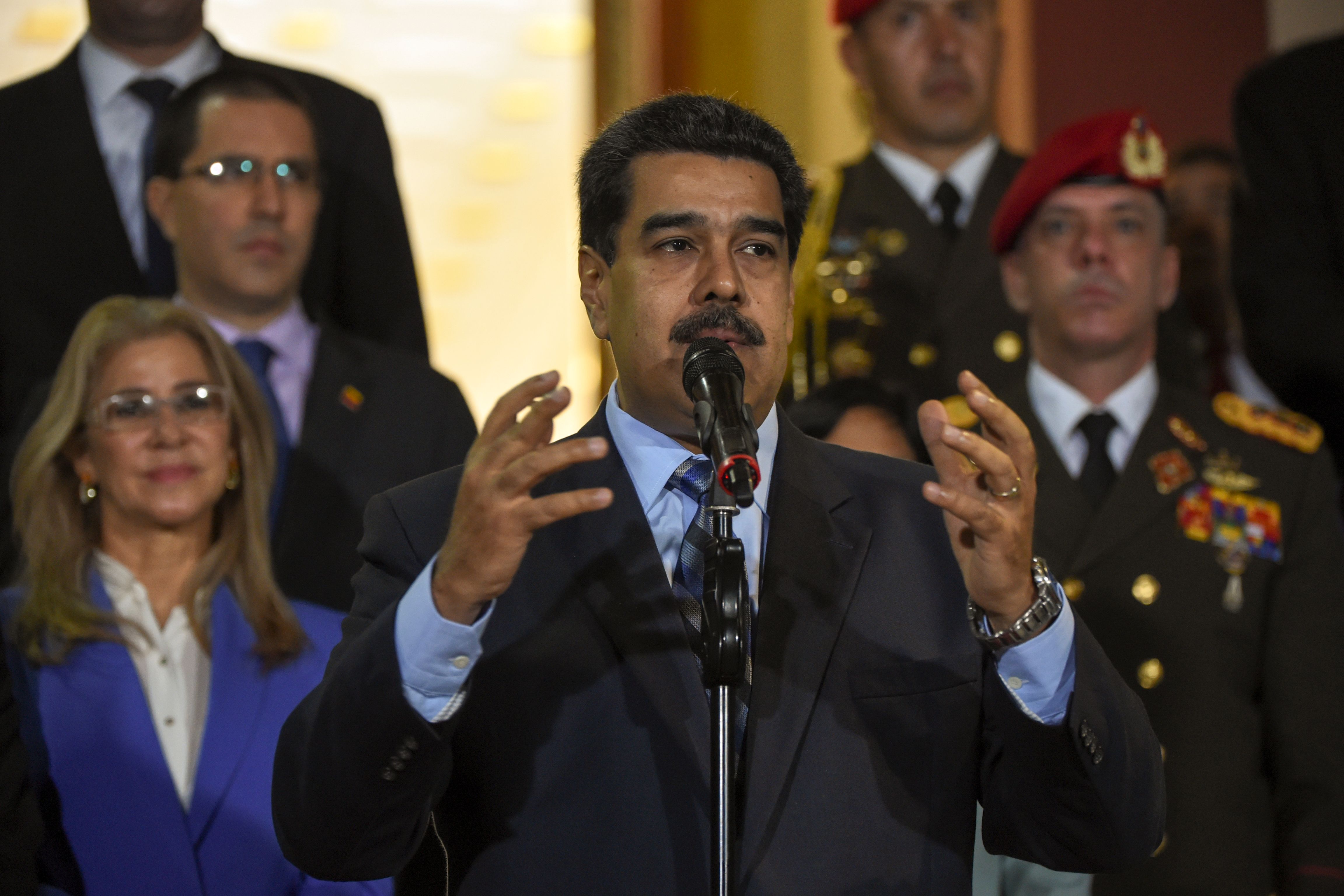 Presiden Nicolas Maduro.