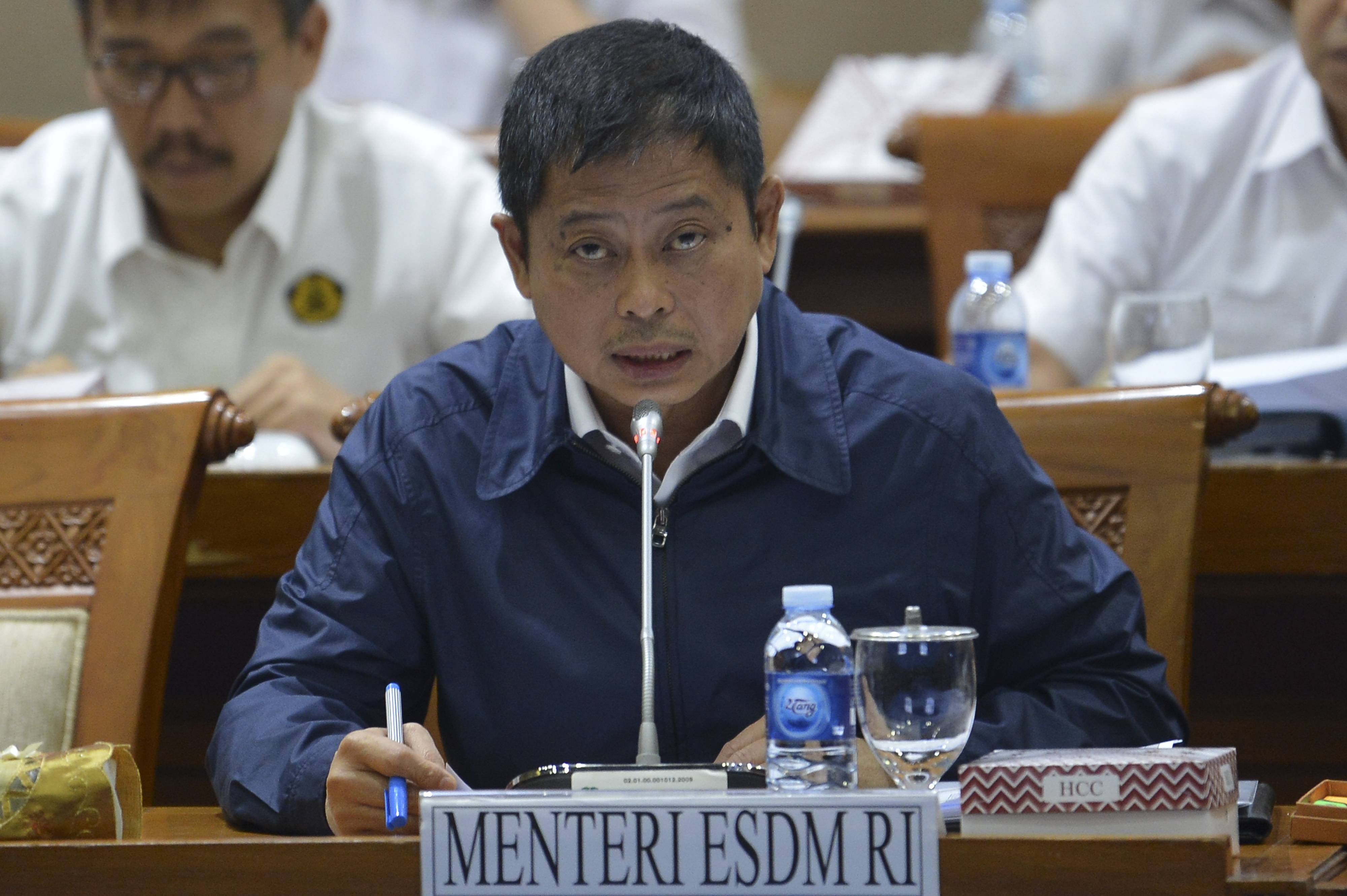 MENTERI Energi dan Sumber Daya Mineral (ESDM) Ignasius Jonan 