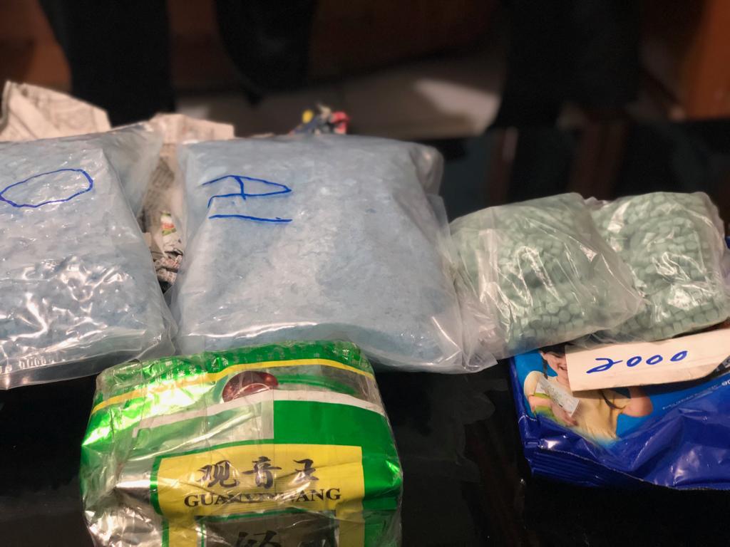 Barang bukti yang disita BNN.