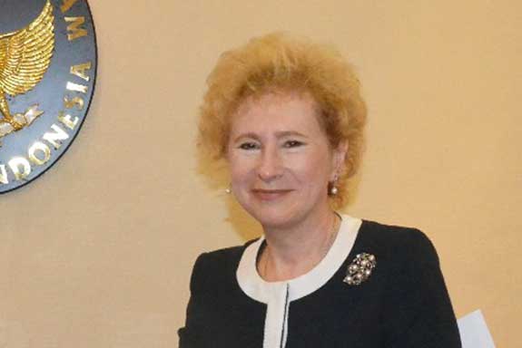 Duta Besar Rusia Lyudmila Georgievna