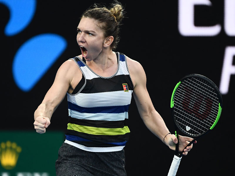 Petenis asal Rumania Simona Halep.