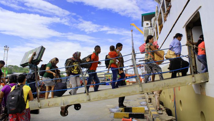 Sebanyak 1.520 pemudi kdi Pelabuhan Tenau Kupang, Nusa Tenggara Timur