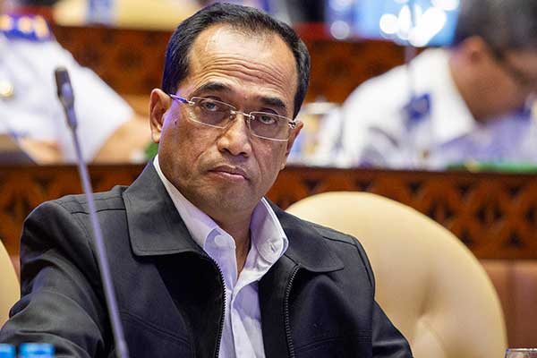 Menteri  Perhubungan Budi Karya Sumadi 