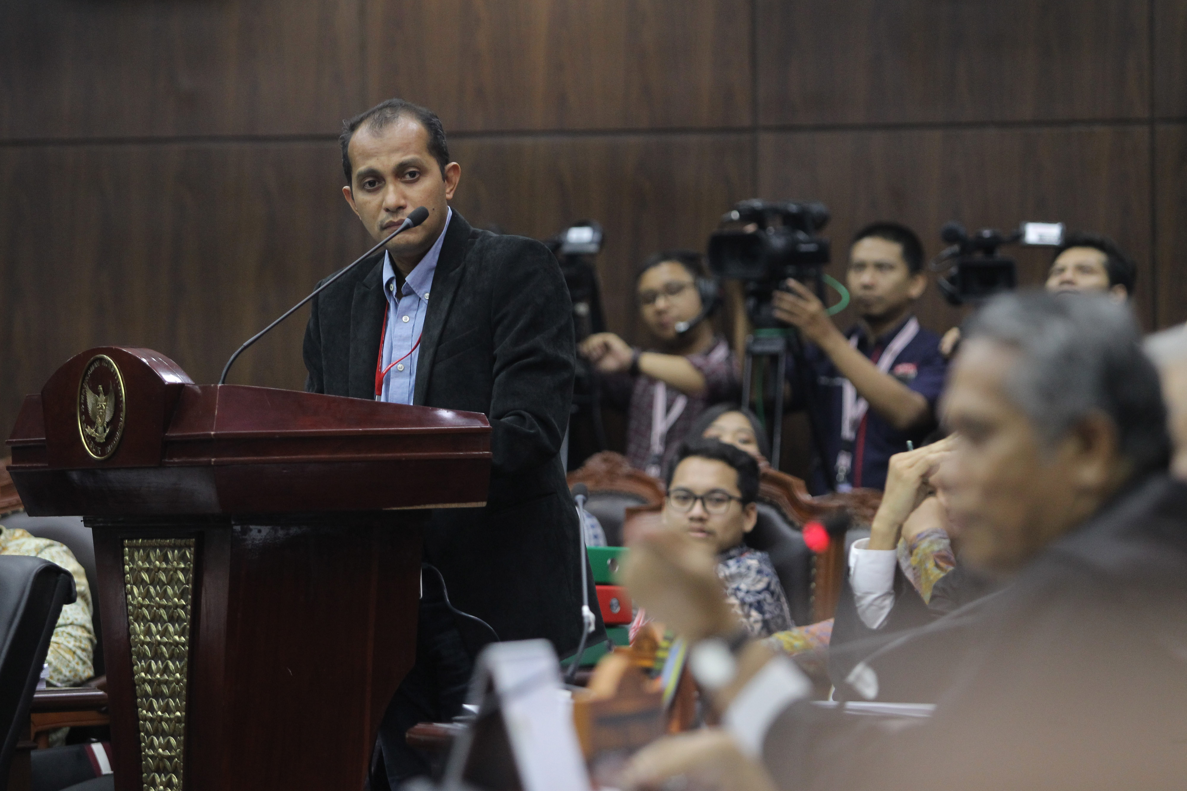 Ahli hukum dari Universitas Gadjah Mada Edward Omar Sharif Hiariej