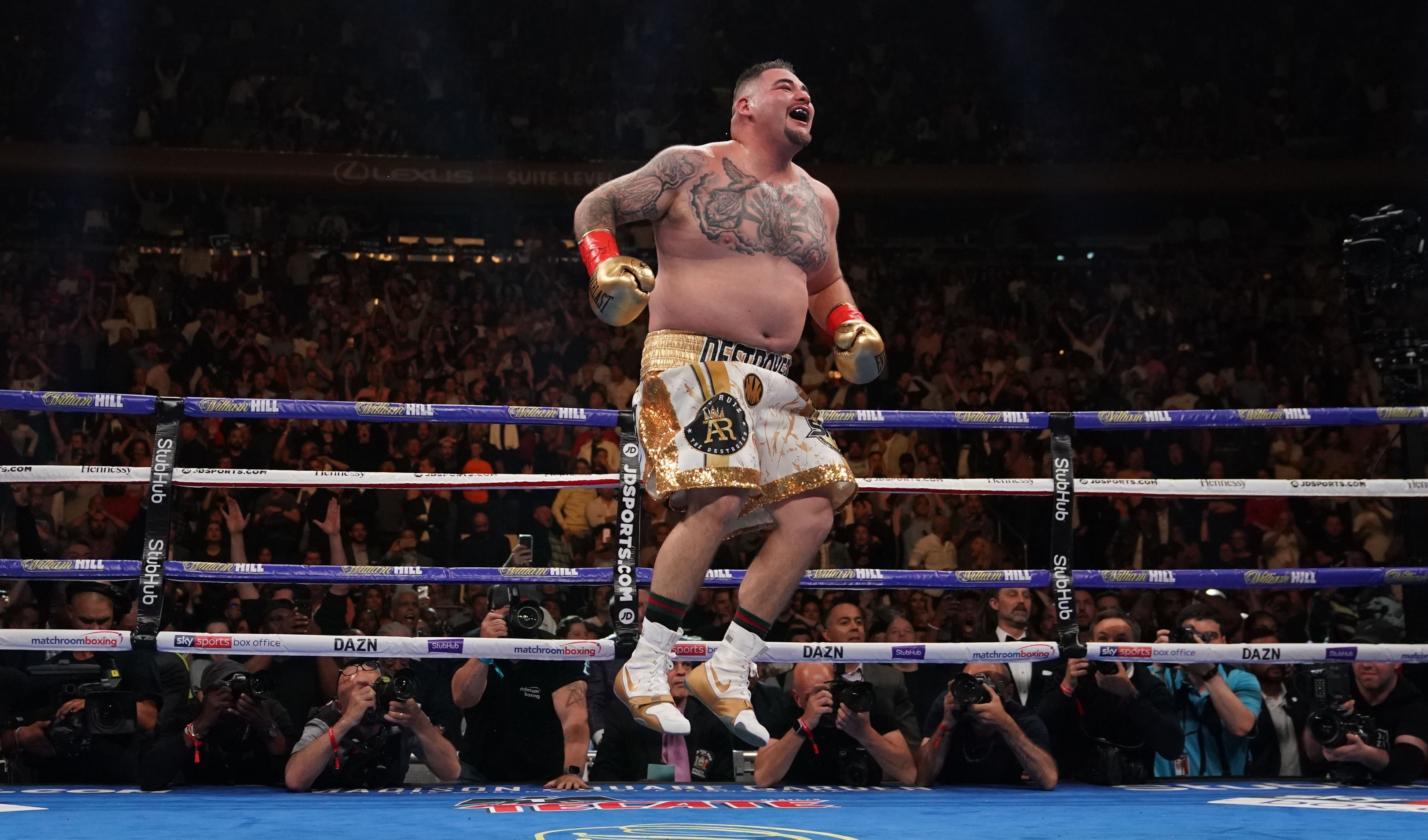 Petinju kelas berat asal Meksiko, Andy Ruiz