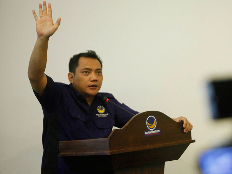 Ketua Badan Pemenangan Hukum (BAHU) NasDem Taufik Basari