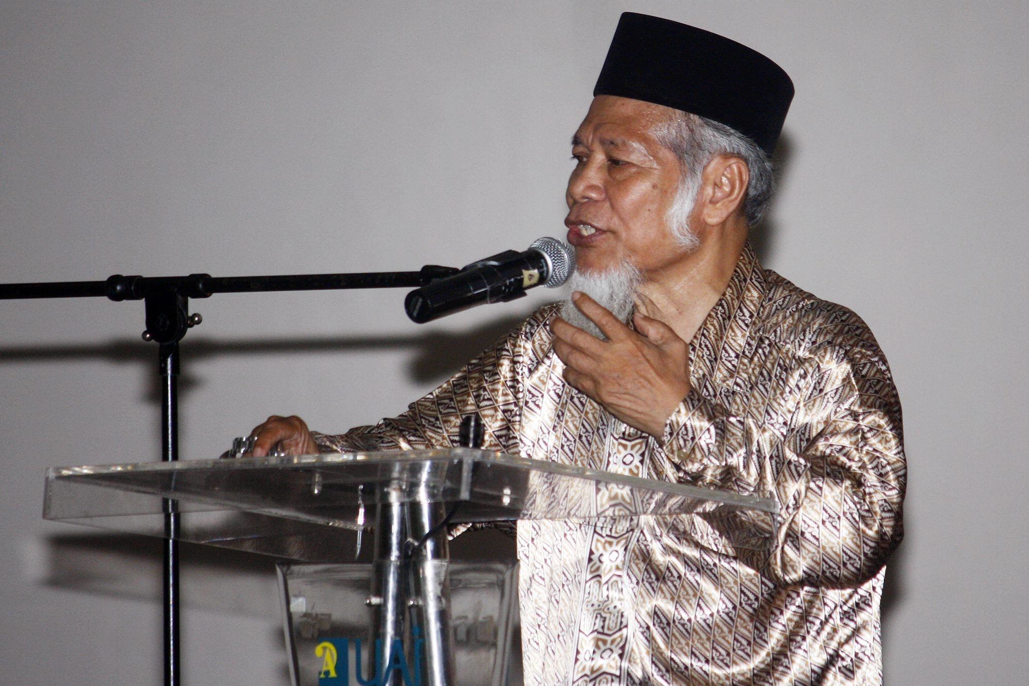 Mantan Penasihat Komisi Pemberantasan Korupsi (KPK) Abdullah Hehamahua