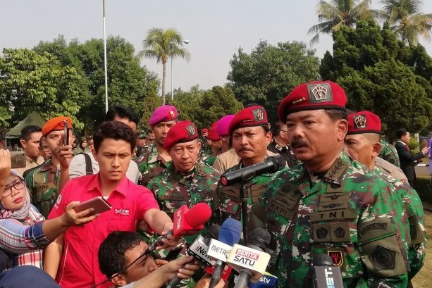 Panglima TNI Marsekal Hadi Tjahjanto.  