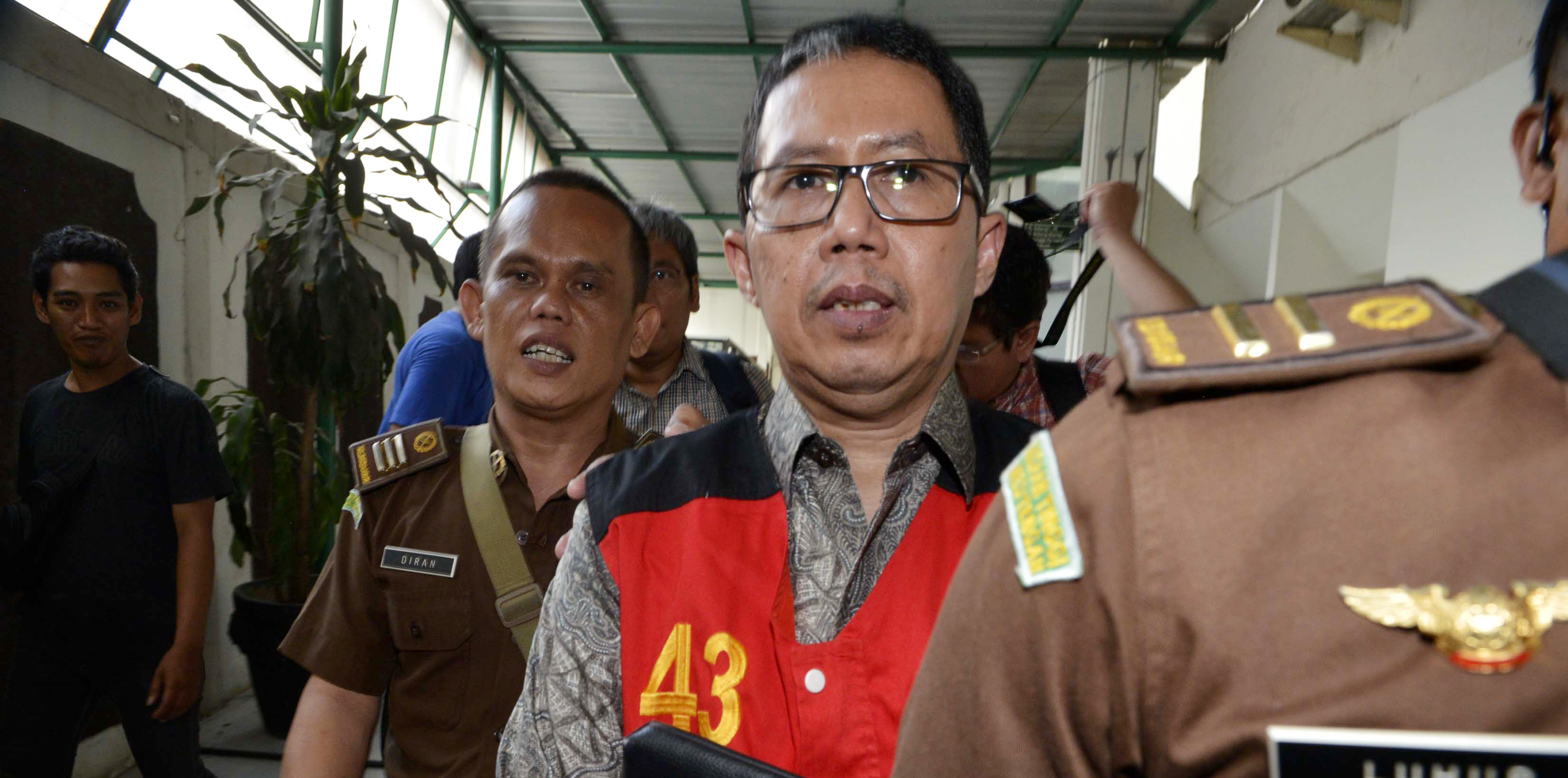 Mantan pelaksana tugas (Plt) Ketua Umum PSSI Joko Driyono 