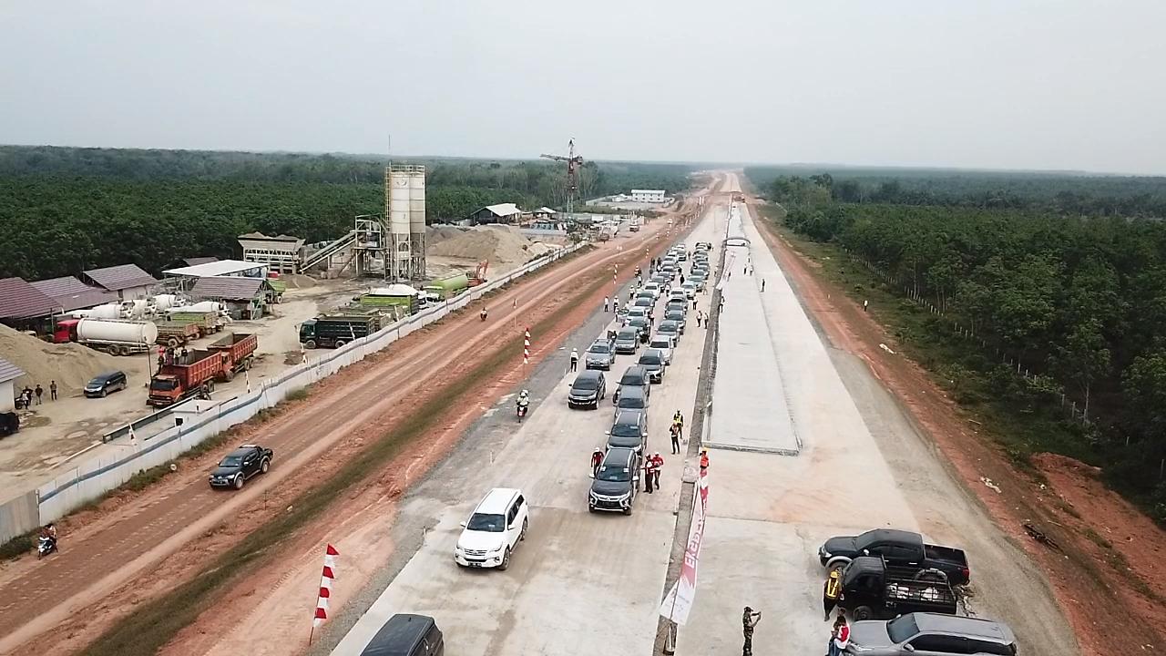 Tol Palembang-Kayu Agung Rampung, Pertengahan Agustus Diresmikan