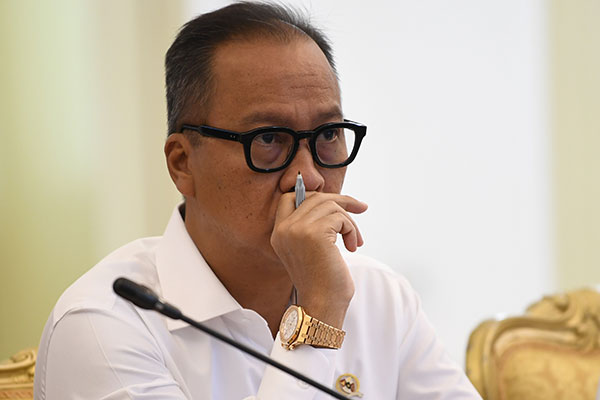 Menteri Sosial, Agus Gumiwang Kartasasmita.