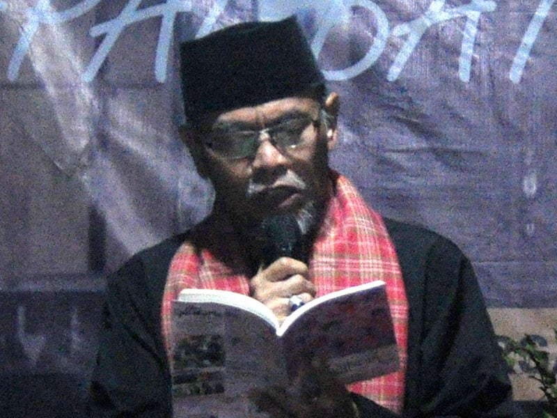 Tokoh Forum Pengkajian Betawi, Yahya Andi Saputra.