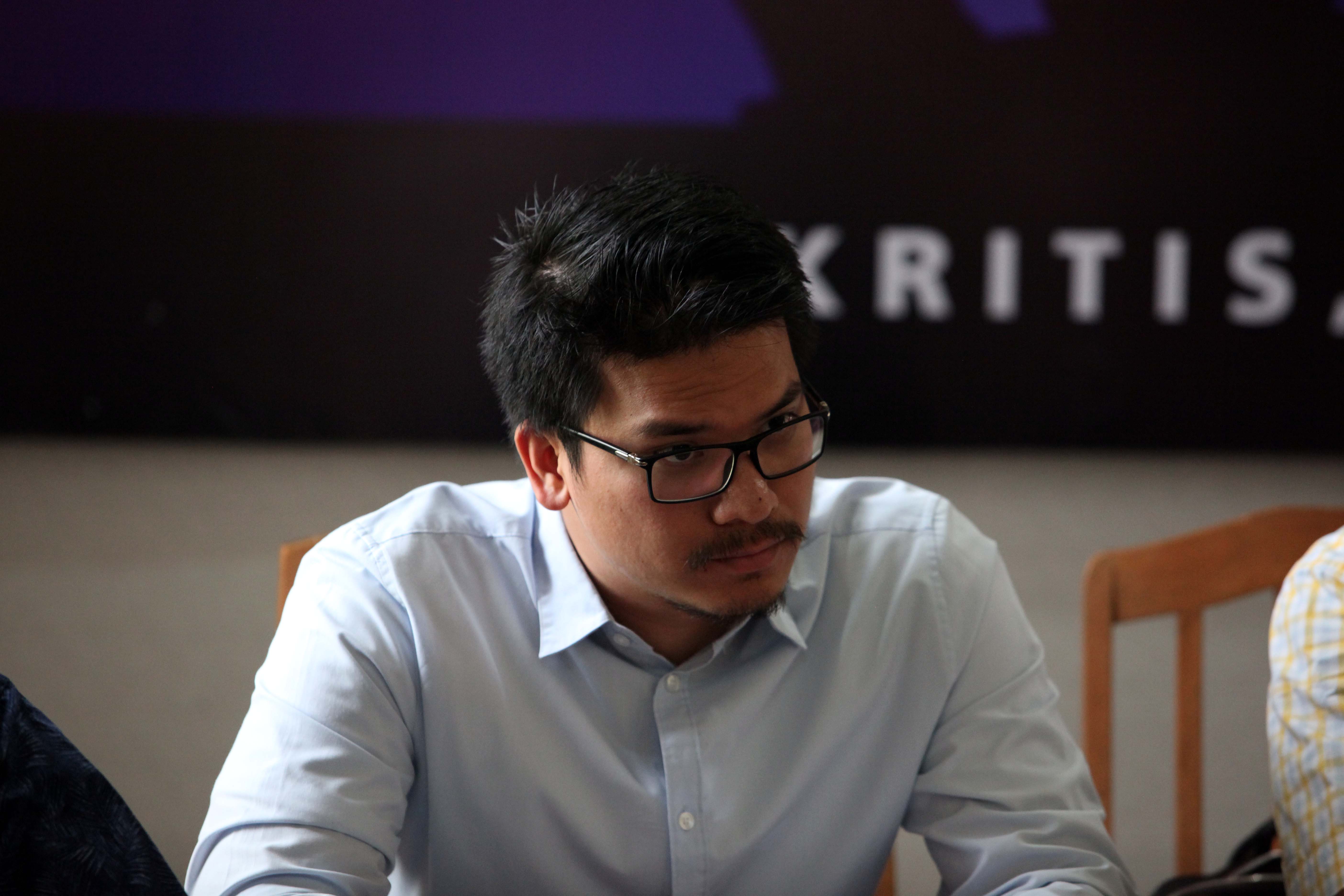 Ketua DPW PSI Jakarta Michael V Sianipar 