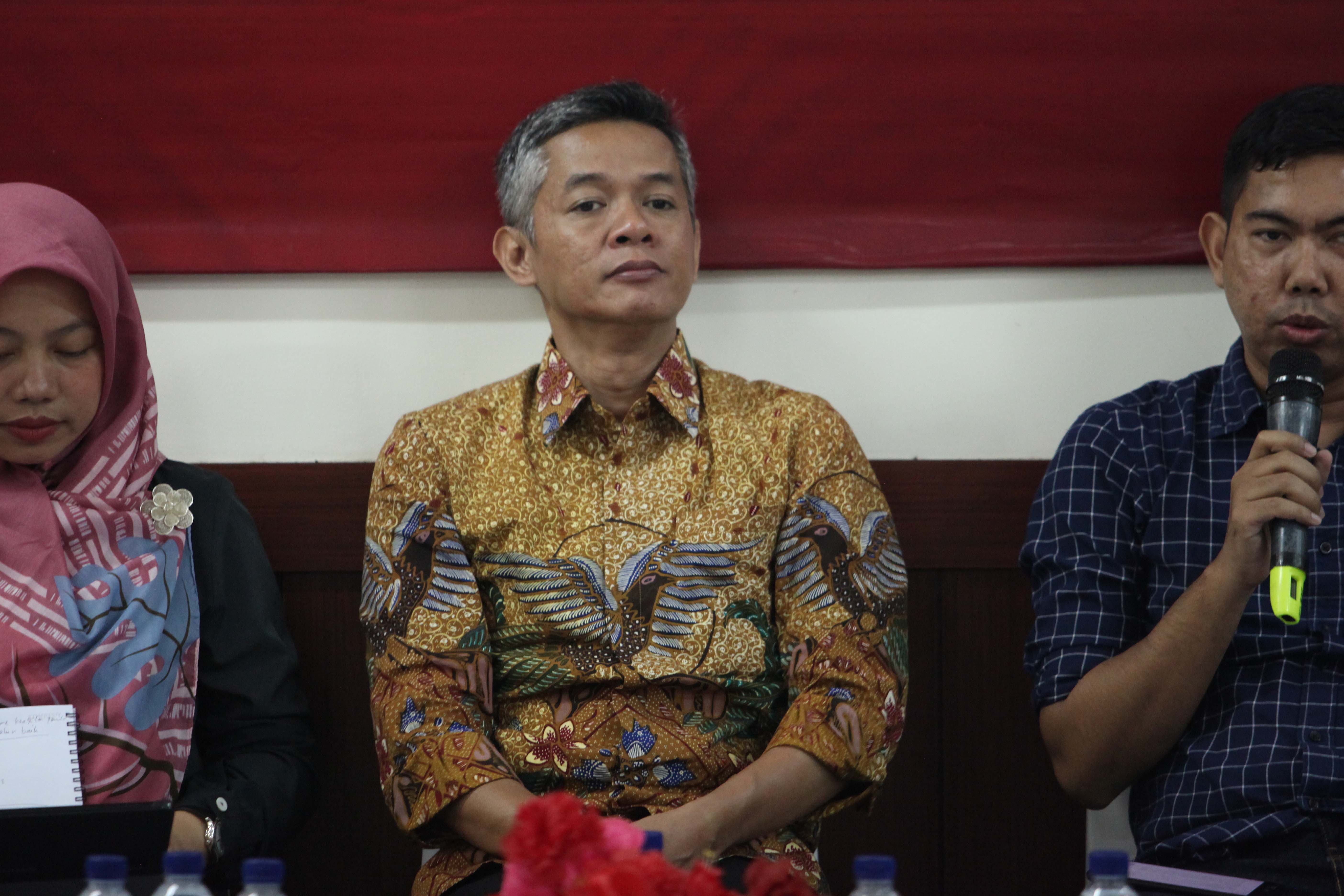 Komisioner KPU Wahyu Setiawan di Jakarta