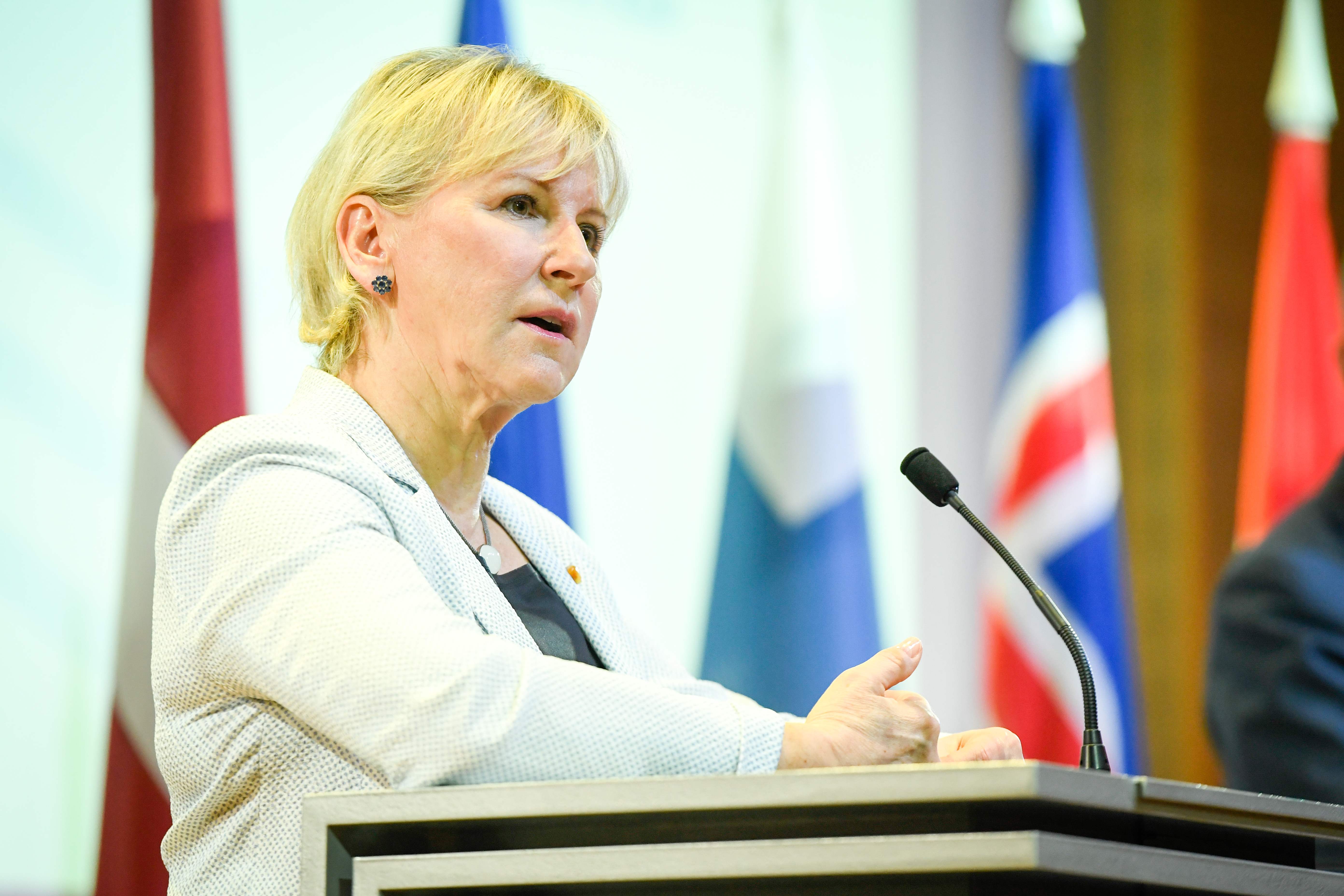 Menteri Luar Negeri Swedia, Margot Wallstrom.