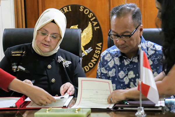 Turki Tertarik Program Kemensos Kurangi Angka Kemiskinan