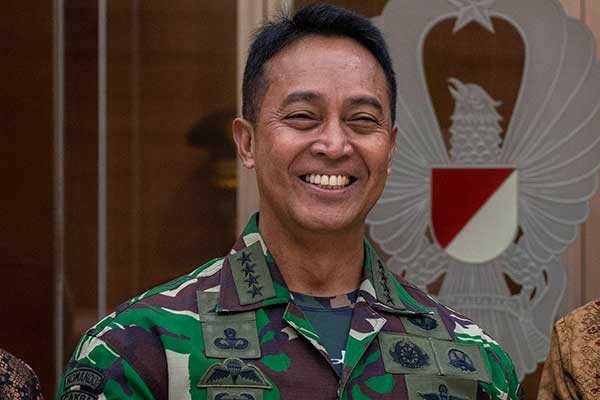 Kepala Staf Angkatan Darat (KSAD) Jenderal TNI Andika Perkasa