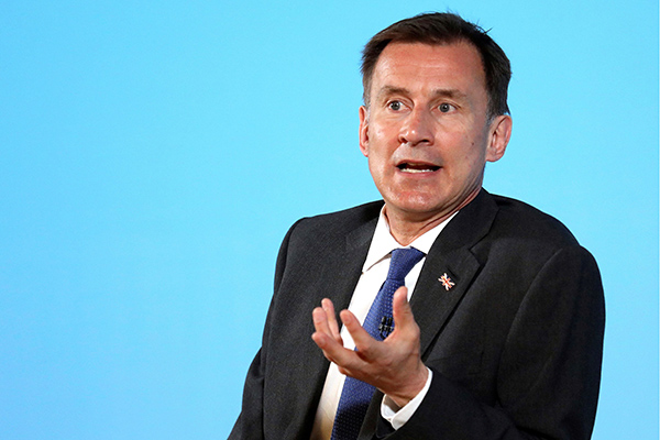 Menteri Luar Negeri Inggris, Jeremy Hunt